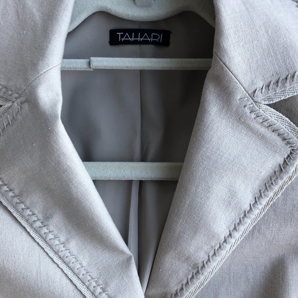 Tahari Jacket - Flax XS  NWOT - Picture 9 of 10